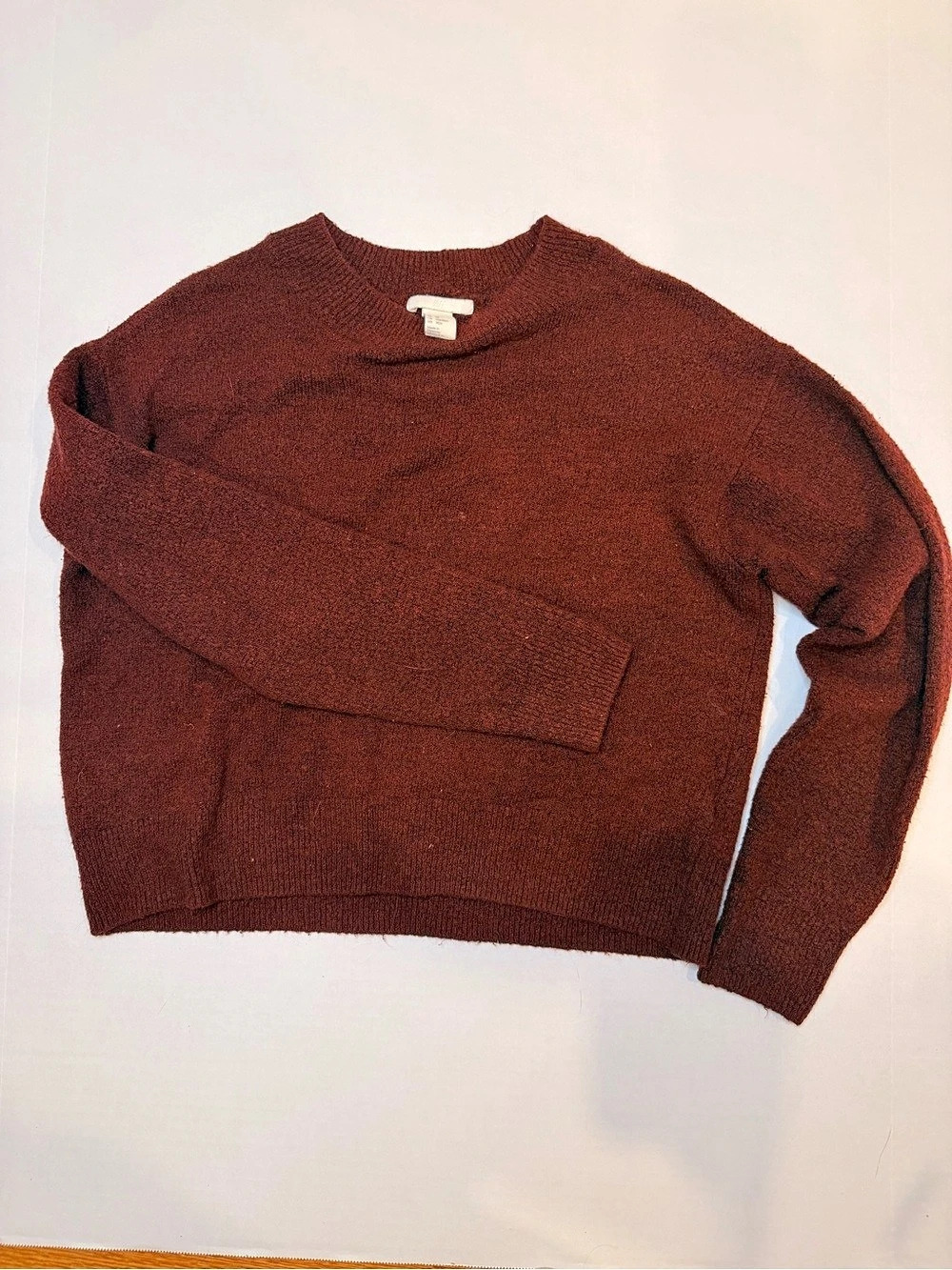 H&M Brown Crew Neck Sweater Size XS